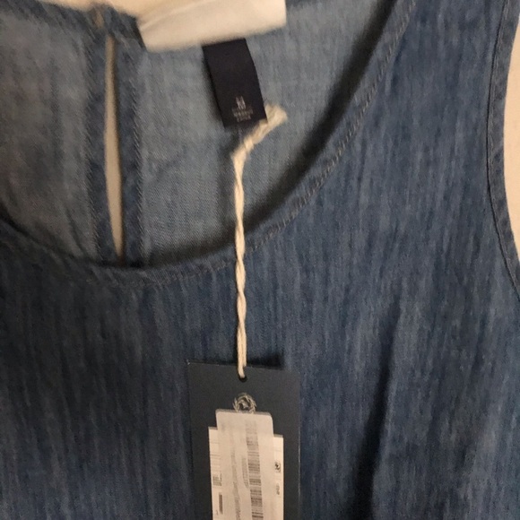 Universal Thread Medium Denim Chambray Swing Tank - Picture 3 of 4